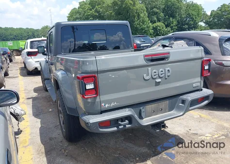 2021 Jeep Gladiator Overland 4X4 from USA, damaged, VIN 1C6HJTFG0ML544404